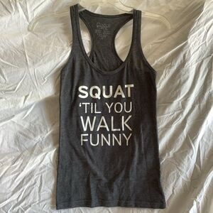 Centerstage graphic workout tee size extra small